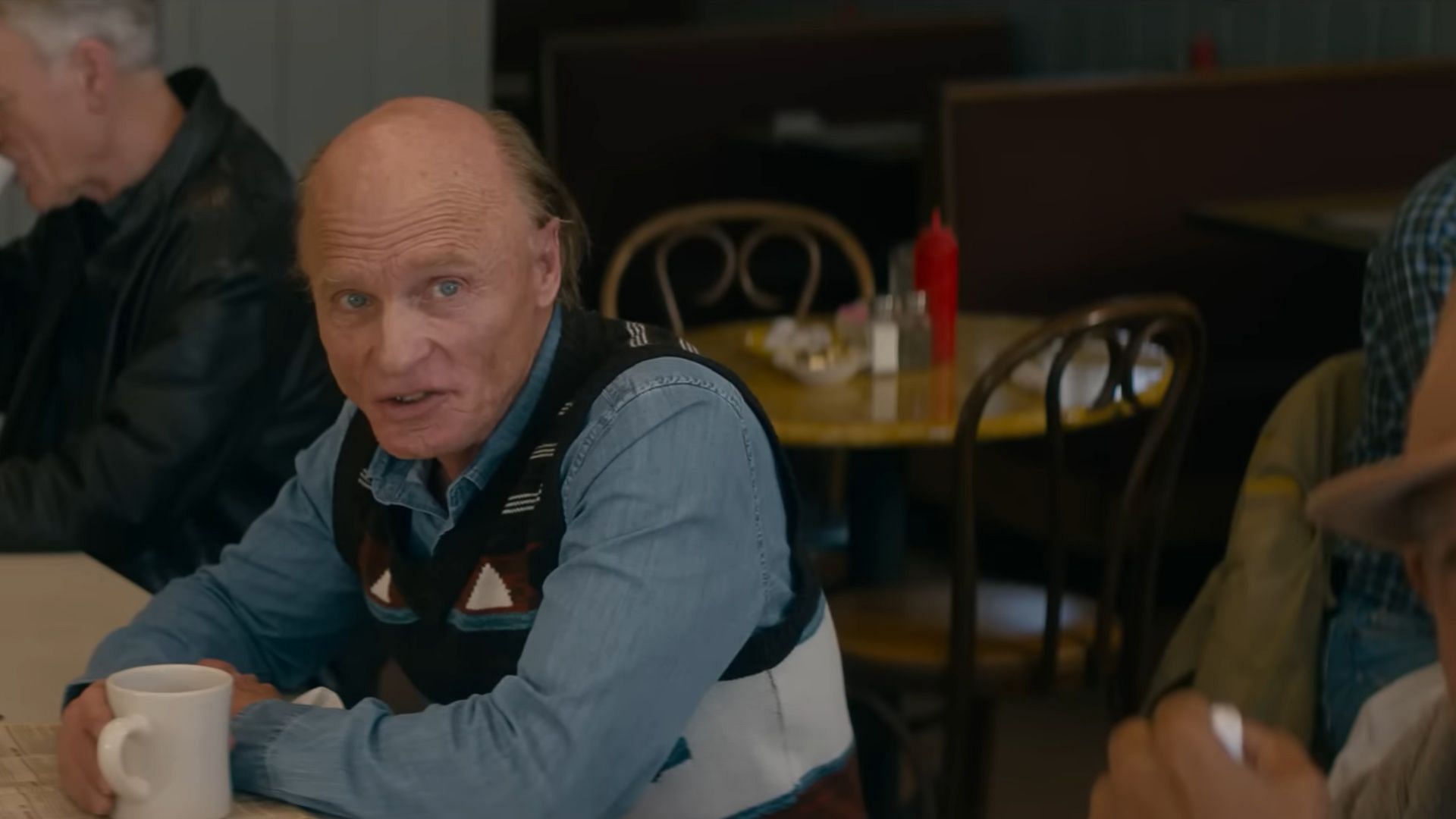 Horace in the coffee shop (Image via Sony Pictures Releasing)